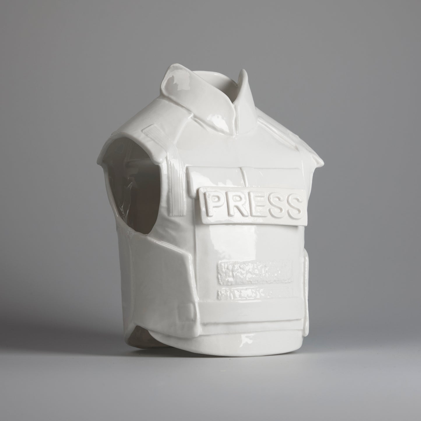 Hopeism Press Vest - Glazed All White