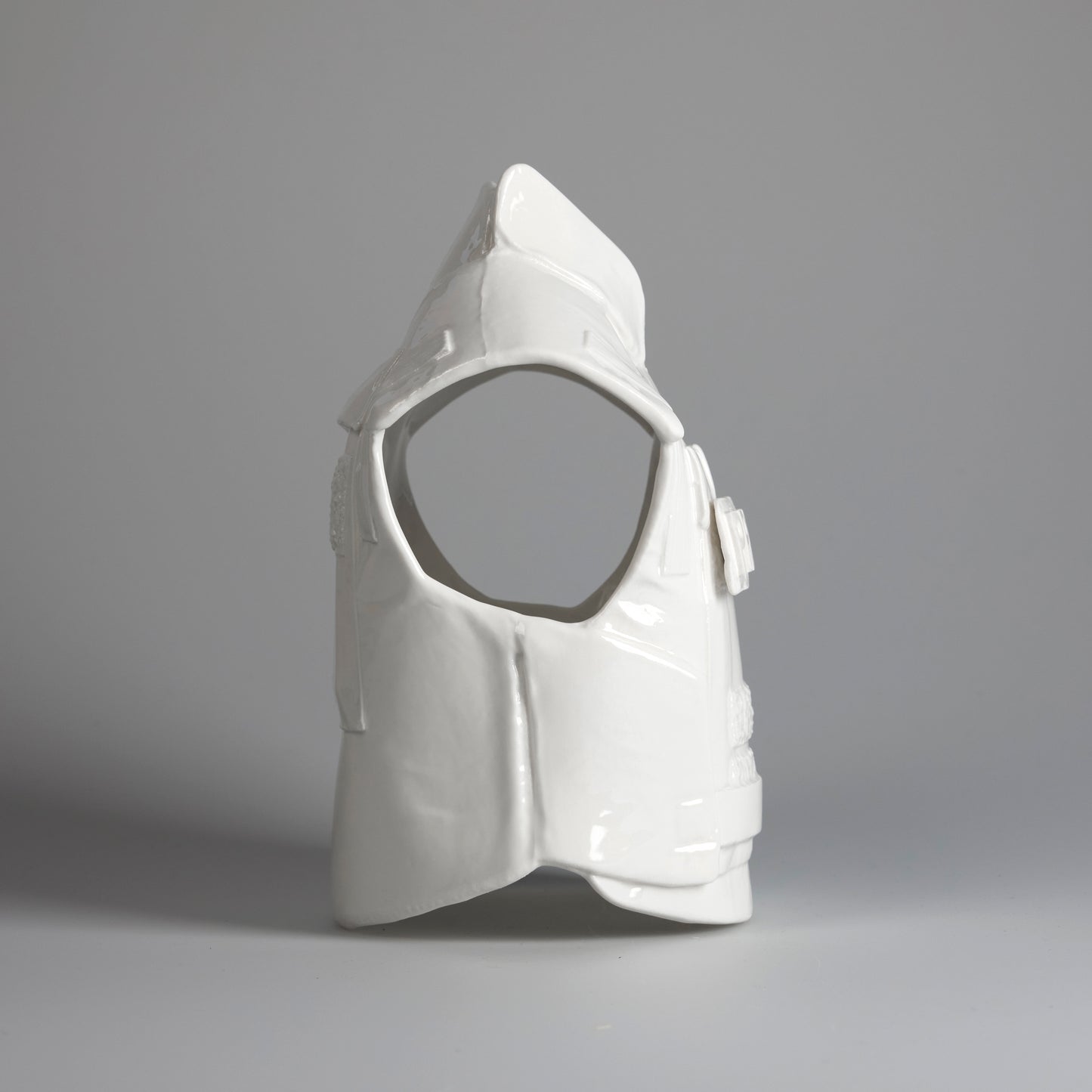 Hopeism Press Vest - Glazed All White
