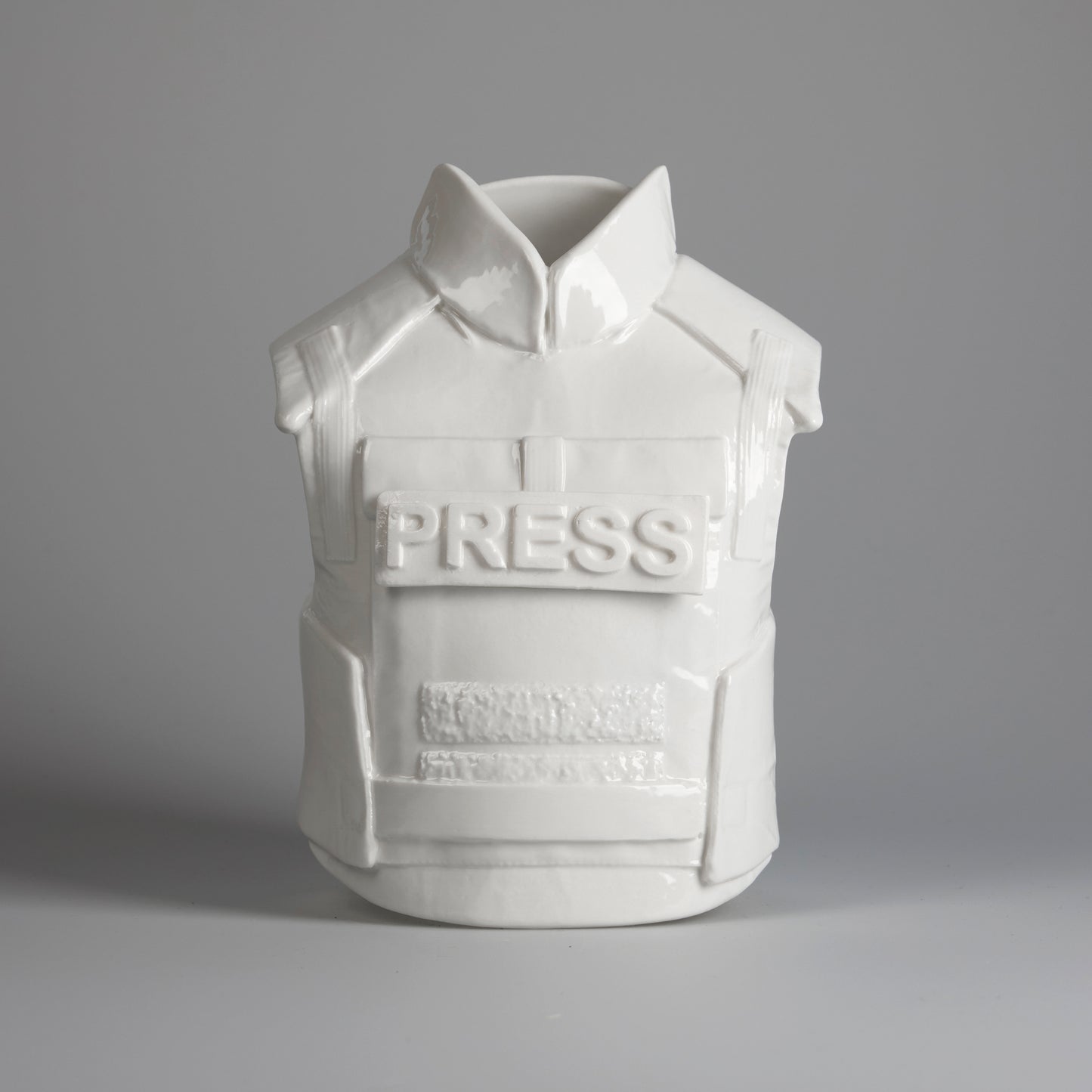 Hopeism Press Vest - Glazed All White
