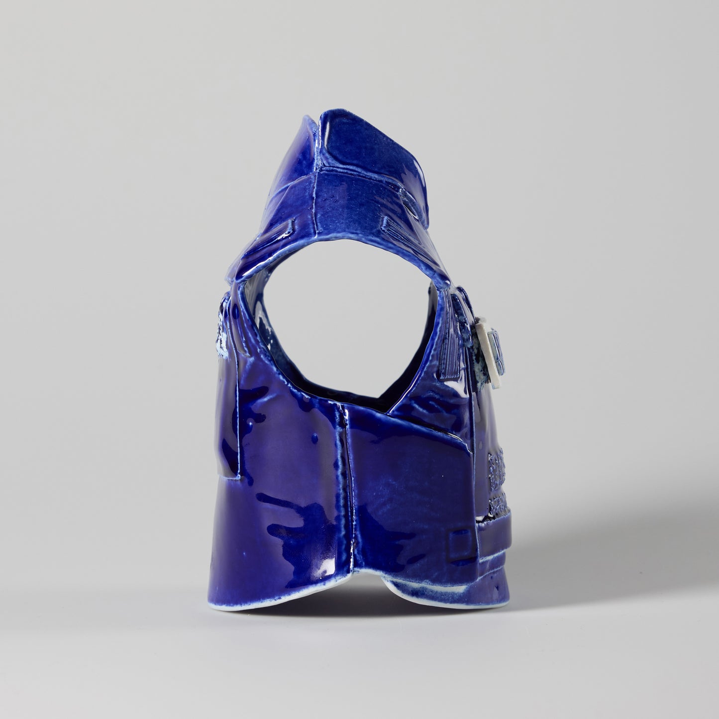 Hopeism Press Vest - Glazed Cobalt Blue