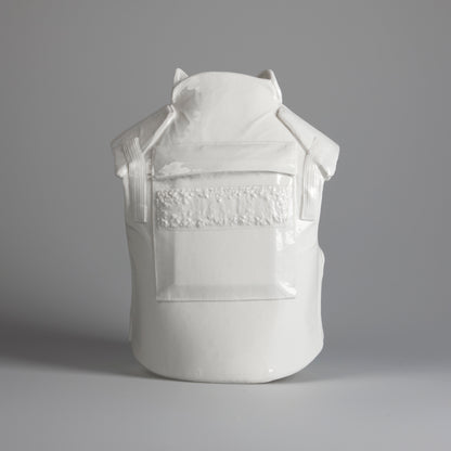 Hopeism Press Vest - Glazed All White
