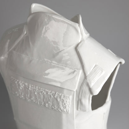 Hopeism Press Vest - Glazed All White