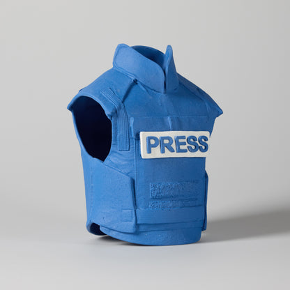 Hopeism porcelænsvest - mat kobalt