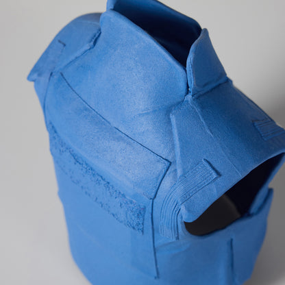 Hopeism porcelænsvest - mat kobalt